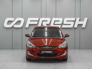 2011 Hyundai Solaris I, красный, 880000 рублей, вид 3