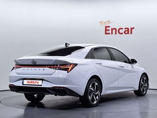 2022 Hyundai Avante VII, белый, 1680000 рублей, вид 4