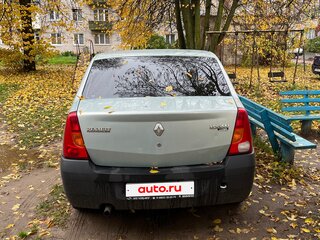 2006 Renault Logan I, зелёный, 249000 рублей, вид 2