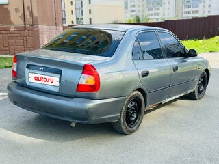 2001 Hyundai Accent II, серый, 175000 рублей, вид 3