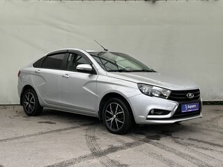 2016 Lada (ВАЗ) Vesta I, серебристый, 820000 рублей, вид 2