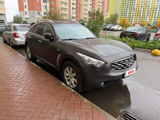 2008 Infiniti FX35 II (S51), коричневый, 1250000 рублей, вид 3