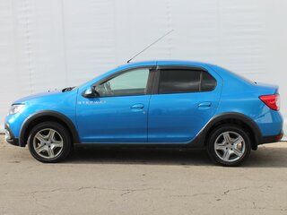 2019 Renault Logan II Рестайлинг, синий, 930000 рублей, вид 4
