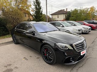 2018 Mercedes-Benz S-Класс AMG 63 AMG Long III (W222, C217) Рестайлинг, чёрный, 7300000 рублей, вид 2
