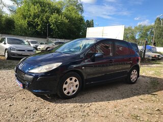 2007 Peugeot 307 I Рестайлинг, синий, 210000 рублей, вид 1