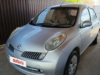 2007 Nissan March III (K12), серебристый, 450000 рублей, вид 1