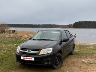 2018 Lada (ВАЗ) Granta I, чёрный, 350000 рублей, вид 4