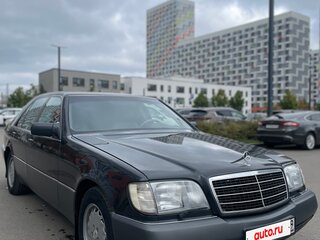 1992 Mercedes-Benz S-Класс 400 III (W140), чёрный, 1700000 рублей, вид 4