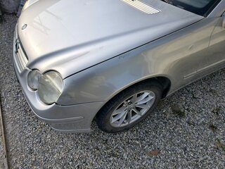 2002 Mercedes-Benz C-Класс 230 II (W203), серебристый, 430000 рублей, вид 5