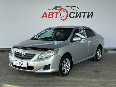 2008 Toyota Corolla X (E140, E150), серебристый, 735000 рублей, вид 1
