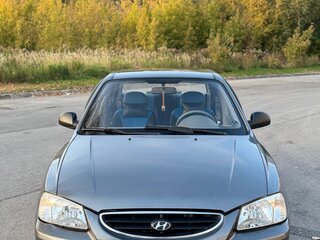 2007 Hyundai Accent ТагАЗ II, серый, 420000 рублей, вид 1