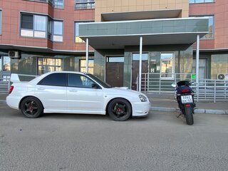 2003 Subaru Impreza WRX STi II Рестайлинг 1, белый, 1400000 рублей, вид 4