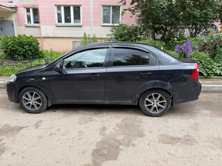 2010 Chevrolet Aveo I Рестайлинг, чёрный, 450000 рублей, вид 3
