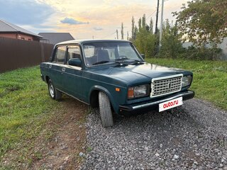 1997 Lada (ВАЗ) 2107, зелёный, 54000 рублей, вид 2