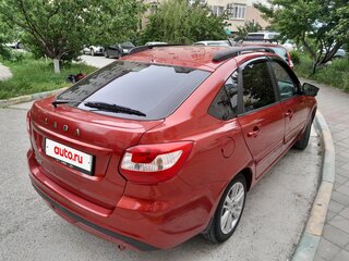 2019 Lada (ВАЗ) Granta I Рестайлинг, красный, 675000 рублей, вид 3