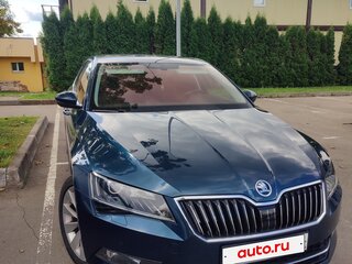 2019 Skoda Superb III, синий, 2399999 рублей, вид 2