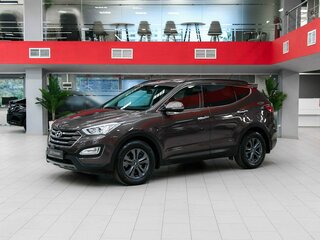 2015 Hyundai Santa Fe III, коричневый, 1850000 рублей, вид 1