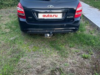 2014 Lada (ВАЗ) Kalina II, чёрный, 320000 рублей, вид 2