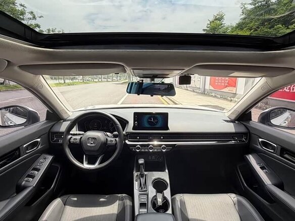 2022 Honda Civic XI, белый, 1485000 рублей - вид 11