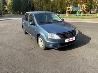 2010 Renault Logan I Рестайлинг, синий, 400000 рублей, вид 2