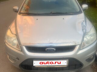 2008 Ford Focus II Рестайлинг, серебристый, 280000 рублей, вид 1