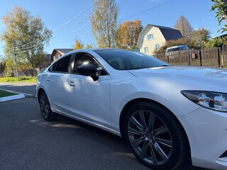 2017 Mazda 6 III (GJ) Рестайлинг, белый, 1830000 рублей, вид 4