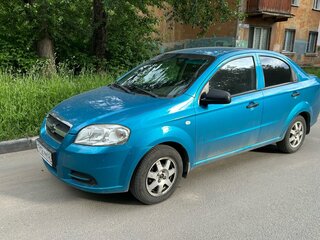 2008 Chevrolet Aveo I Рестайлинг, голубой, 390000 рублей, вид 1