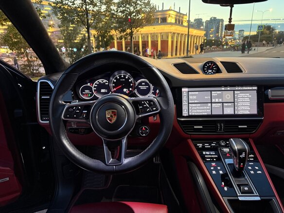 2021 Porsche Cayenne S Coupé III, чёрный, 10500000 рублей - вид 12