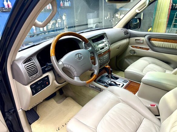 2005 Lexus LX 470 II Рестайлинг, чёрный, 5650000 рублей - вид 10