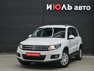 2012 Volkswagen Tiguan I Рестайлинг, белый, 1195000 рублей, вид 1