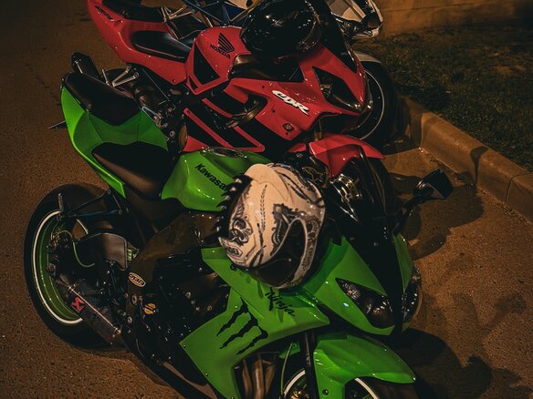 2007 Kawasaki ZX-10R Ninja, зелёный, 735000 рублей - вид 7