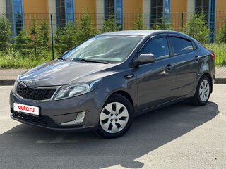2012 Kia Rio III, серый, 830000 рублей, вид 1