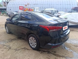 2022 Hyundai Solaris II Рестайлинг, чёрный, 1161000 рублей, вид 5
