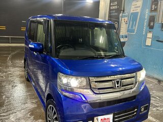 2016 Honda N-BOX I Рестайлинг, синий, 850000 рублей, вид 1