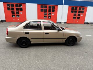 2006 Hyundai Accent ТагАЗ II, бежевый, 460000 рублей, вид 5