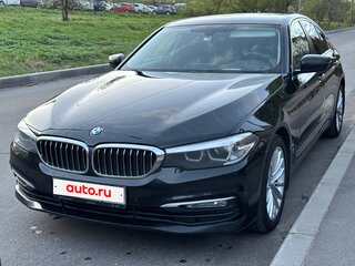 2017 BMW 5 серии 530d xDrive VII (G30/G31/G38), чёрный, 2775000 рублей, вид 1