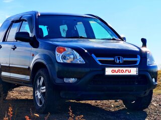 2004 Honda CR-V II, чёрный, 710000 рублей, вид 4
