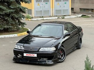 1998 Toyota Mark II VIII (X100), синий, 1460000 рублей, вид 2