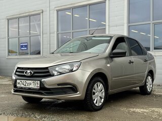 2020 Lada (ВАЗ) Granta I Рестайлинг, серебристый, 589000 рублей, вид 1