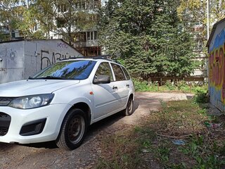 2014 Lada (ВАЗ) Kalina II, белый, 370000 рублей, вид 5