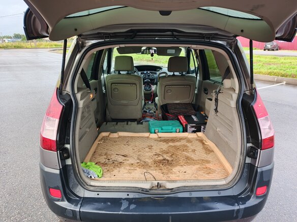 2004 Renault Scenic II, серый - вид 8