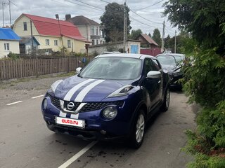 2015 Nissan Juke I Рестайлинг, синий, 1450000 рублей, вид 1