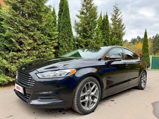 2013 Ford Fusion (North America) II, чёрный, 1180000 рублей, вид 5