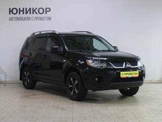 2008 Mitsubishi Outlander II, чёрный, 799000 рублей, вид 3