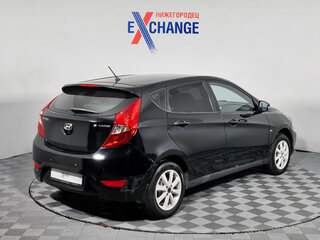 2011 Hyundai Solaris I, чёрный, 563000 рублей, вид 2