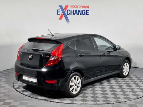 2011 Hyundai Solaris I, чёрный, 563000 рублей, вид 2