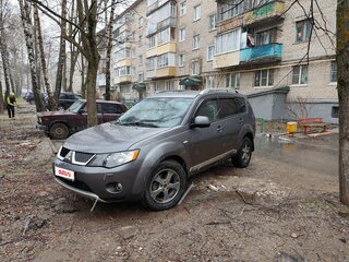 2008 Mitsubishi Outlander II, серый, 800000 рублей, вид 1