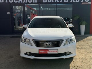 2013 Toyota Camry VII (XV50), белый, 1499000 рублей, вид 4