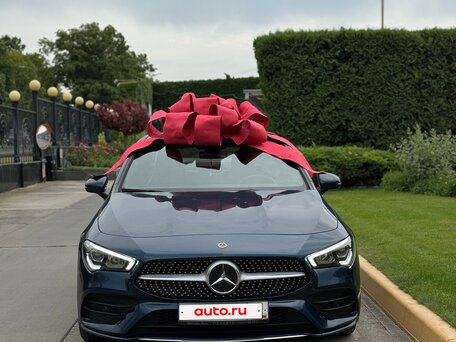 2019 Mercedes-Benz CLA 200 II (C118, X118), синий, 3300000 рублей, вид 2