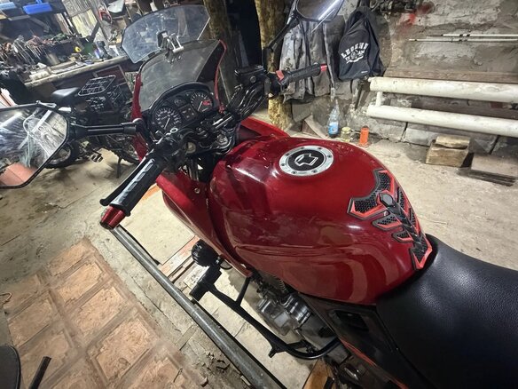 1998 Honda CB 500, красный, 227000 рублей - вид 3